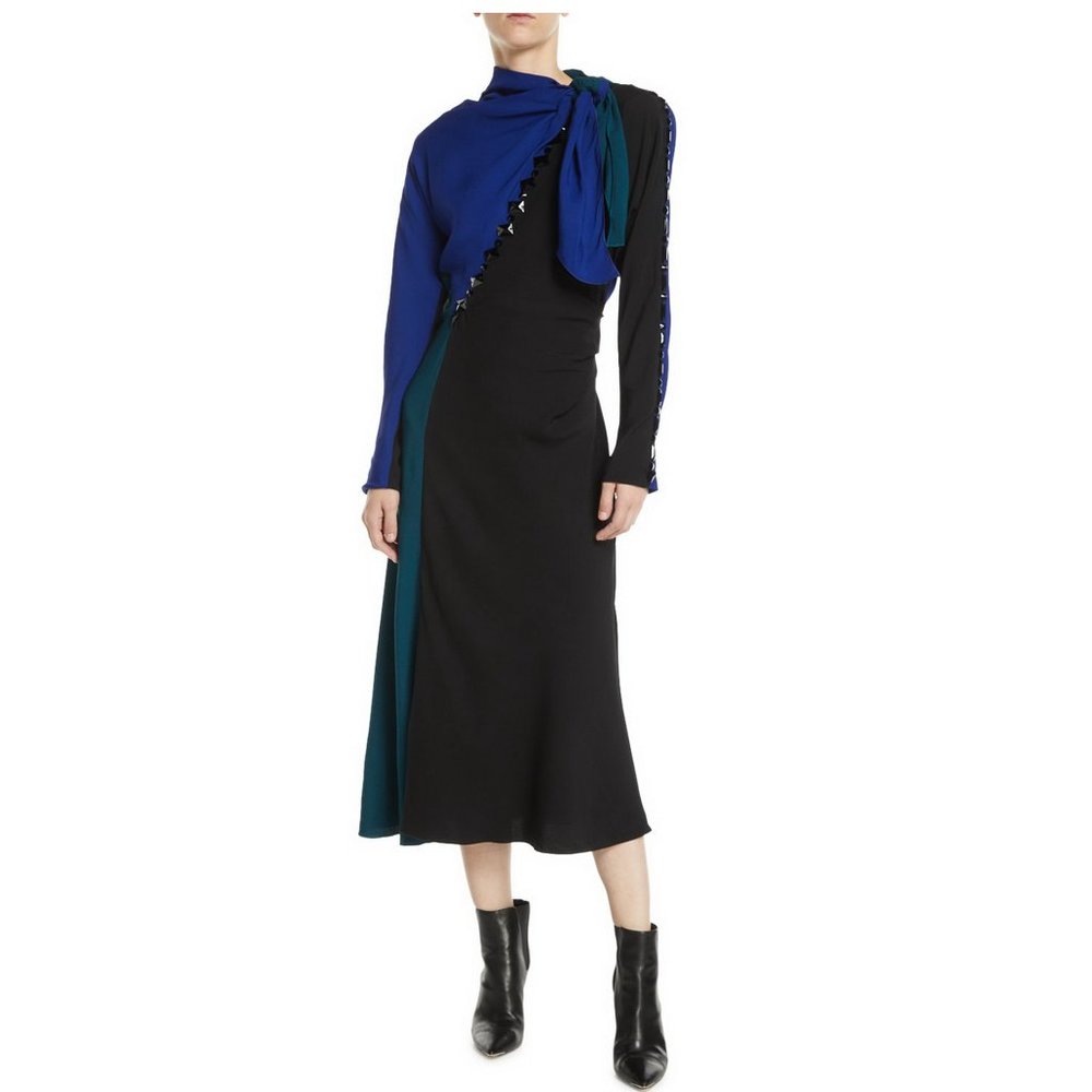 New Marc Jacobs Colorblock Dress, US 2